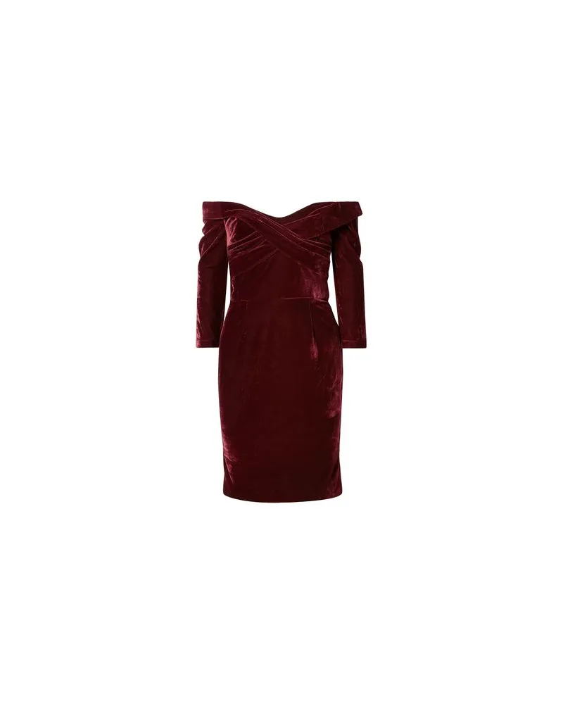 Marchesa KLEIDER - Mini-Kleiderauf YOOX.COM Bordeaux