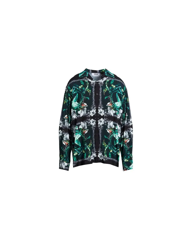 MSGM TOPS - Hemdenauf YOOX.COM Schwarz