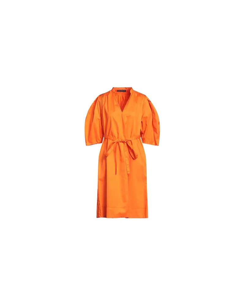 Icona By Kaos KLEIDER - Midi-Kleiderauf YOOX.COM Orange