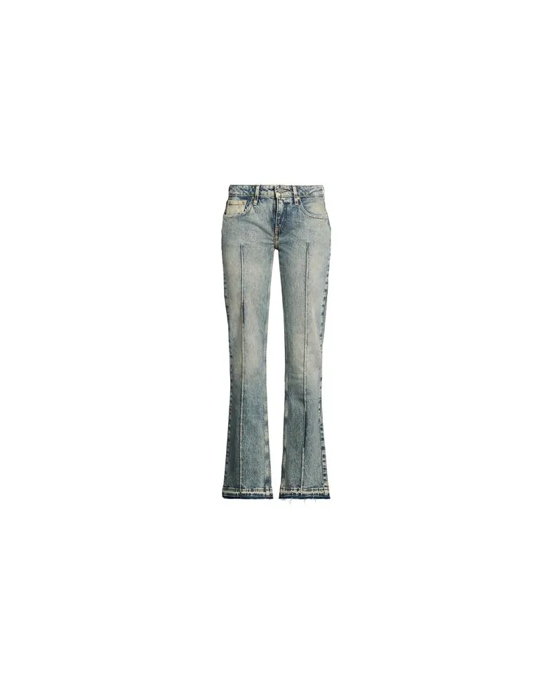 Guess HOSEN & RÖCKE - Jeanshosenauf YOOX.COM Blau