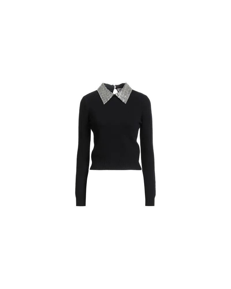 Valentino Garavani STRICKWAREN - Pulloverauf YOOX.COM Schwarz