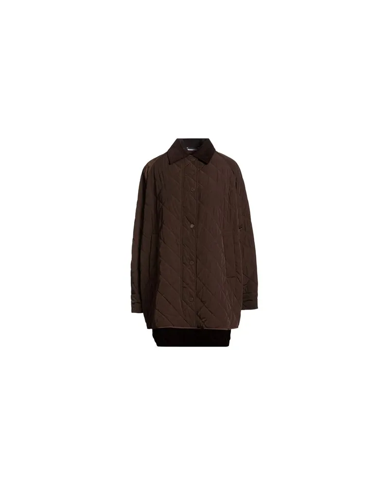 Max Mara JACKEN & MÄNTEL - Pufferjacken & Daunenjackenauf YOOX.COM Schokobraun