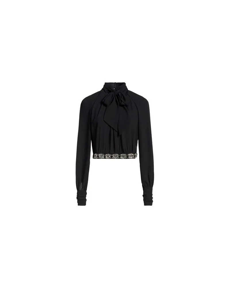 Elisabetta Franchi TOPS - Topsauf YOOX.COM Schwarz