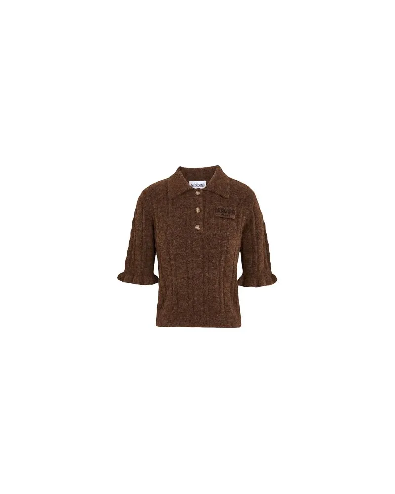 Moschino STRICKWAREN - Pulloverauf YOOX.COM Braun