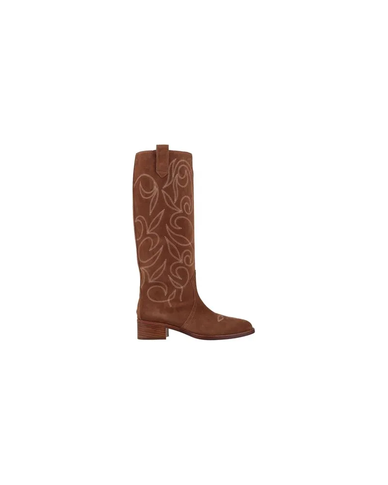 Lola Cruz SCHUHE - Stiefelauf YOOX.COM Lederfarben