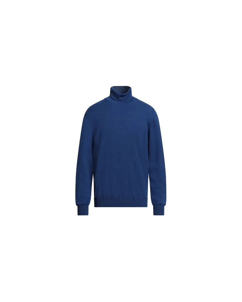 Gran Sasso STRICKWAREN - Rollkragenpulloverauf YOOX.COM Blau