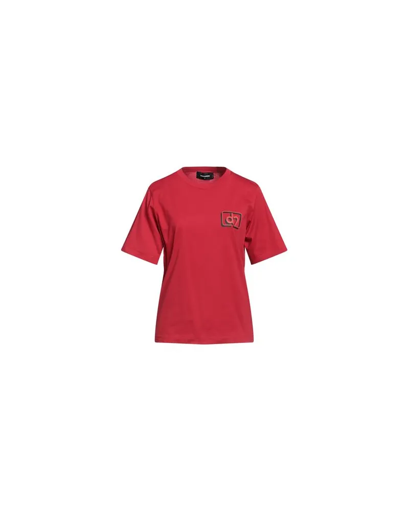 Dsquared2 TOPS - T-shirtsauf YOOX.COM Rot