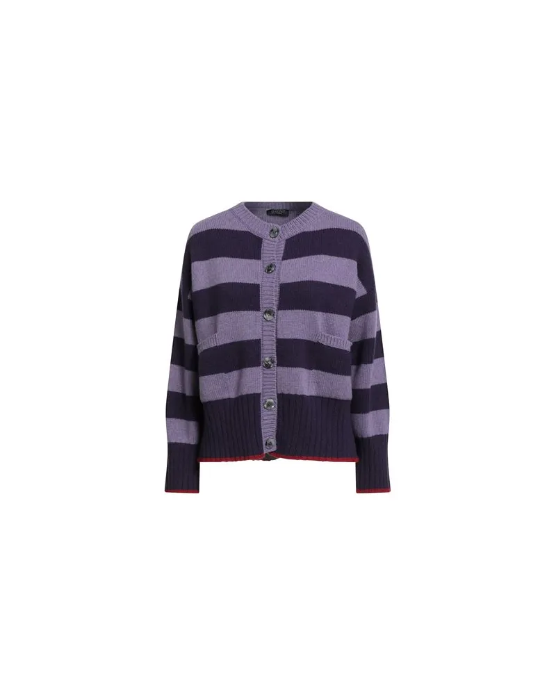 ARAGONA STRICKWAREN - Strickjackenauf YOOX.COM Lila