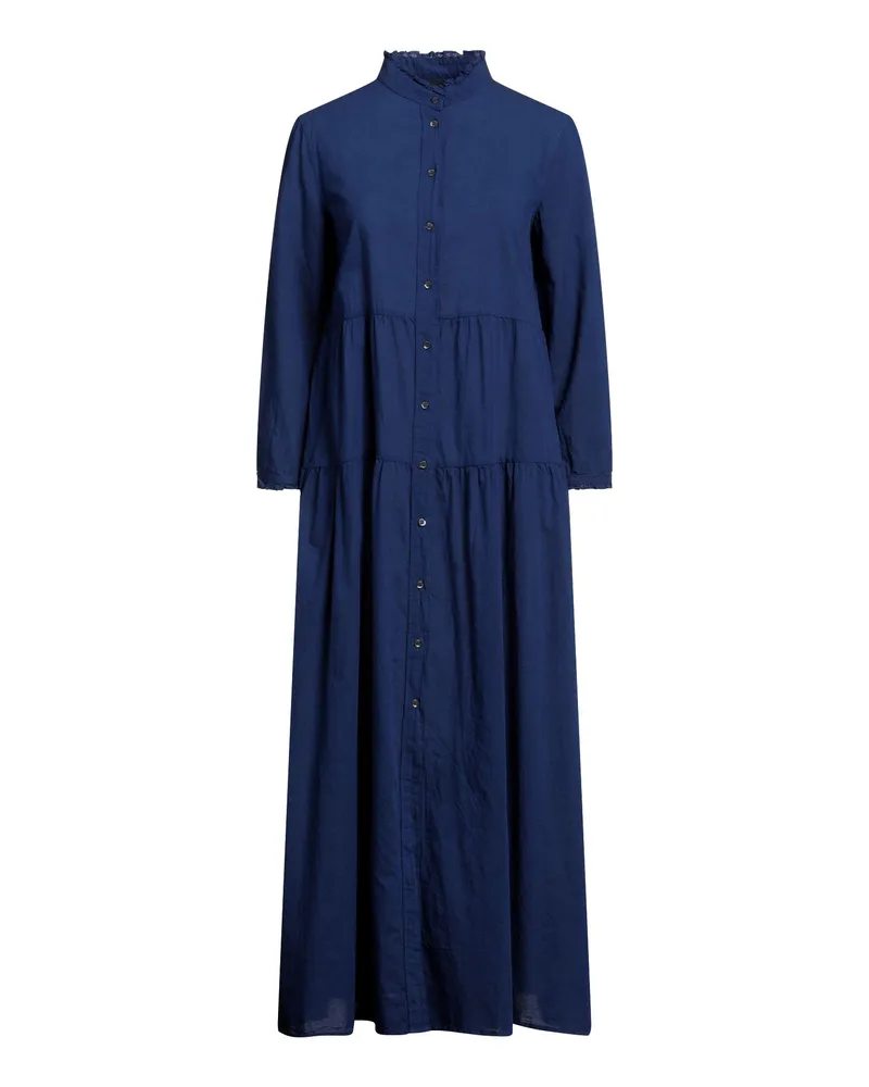 ASPESI Maxi-Kleid Blau