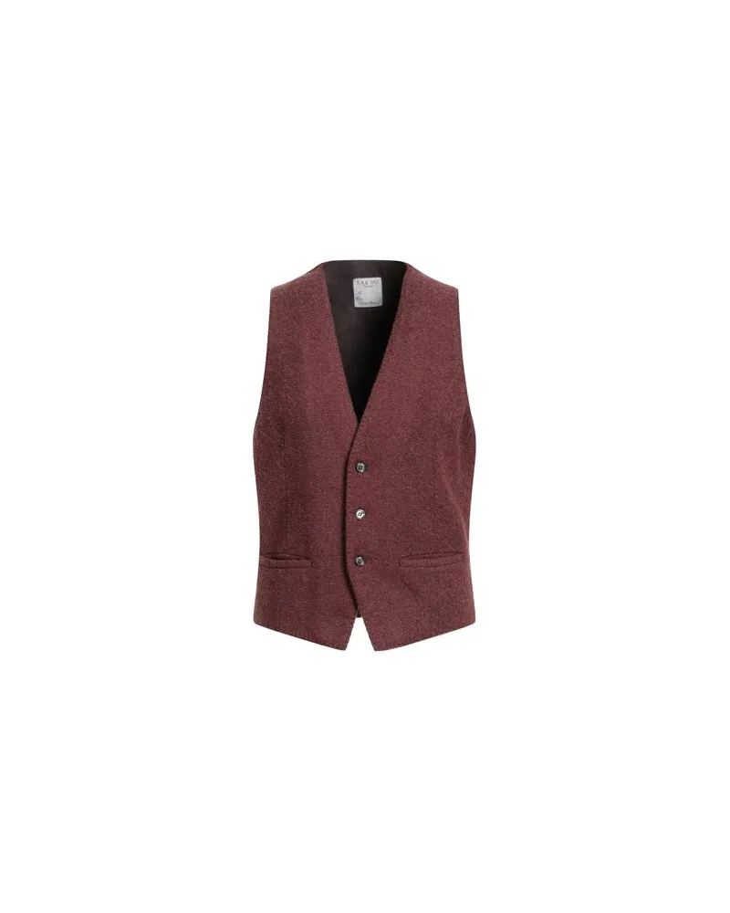 Luigi Bianchi Mantova ANZÜGE und CO-ORDS - Couture-Westenauf YOOX.COM Rostrot