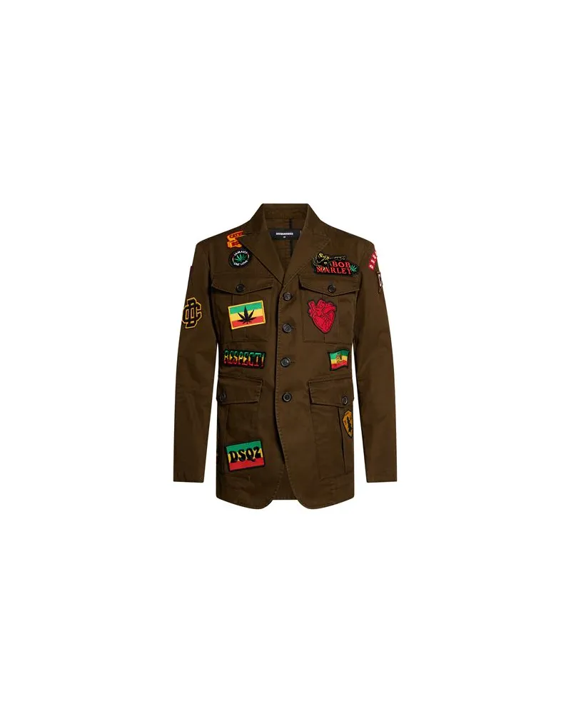 Dsquared2 ANZÜGE und CO-ORDS - Blazersauf YOOX.COM Militärgrün