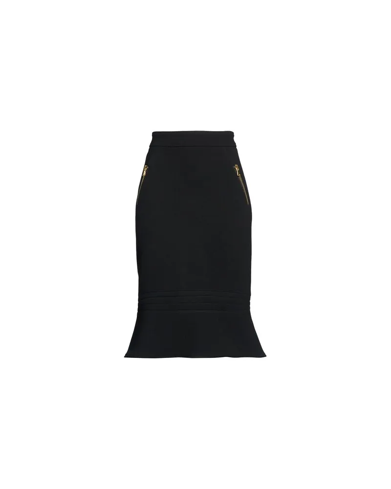 Moschino HOSEN & RÖCKE - Midi-Röckeauf YOOX.COM Schwarz