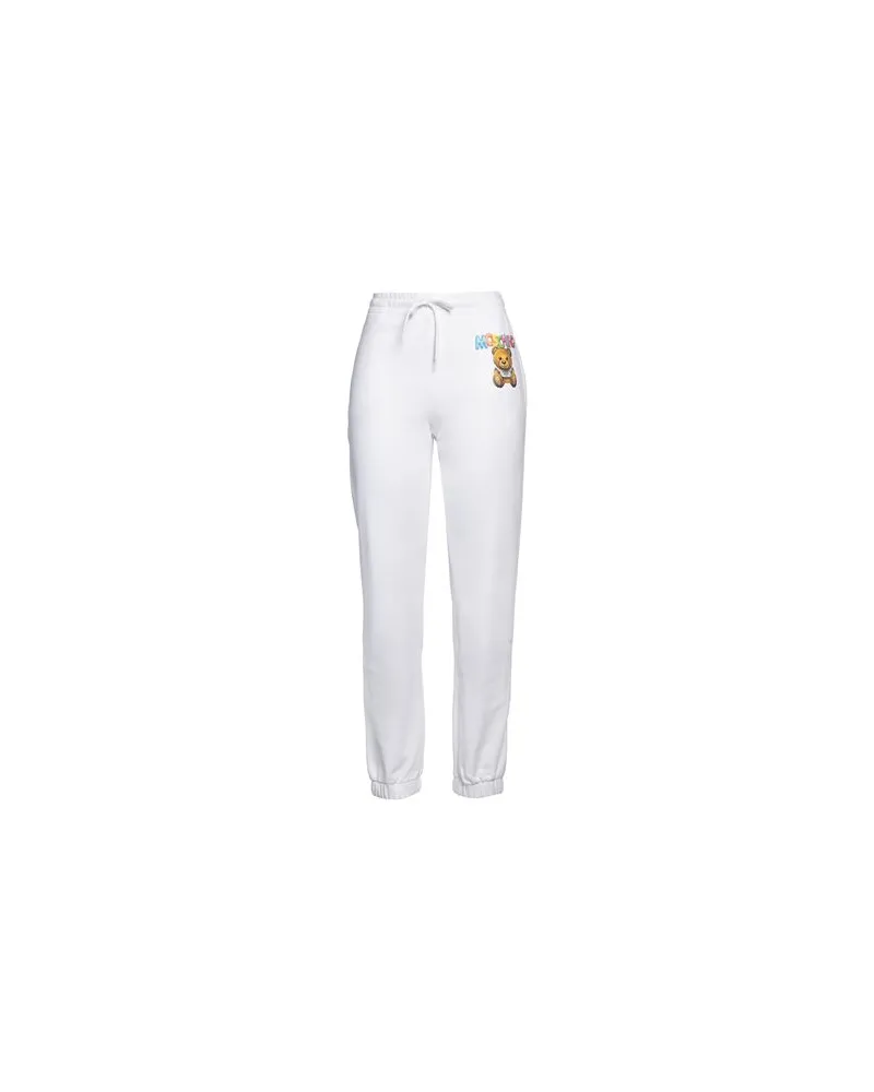 Moschino HOSEN & RÖCKE - Hosenauf YOOX.COM Weiß