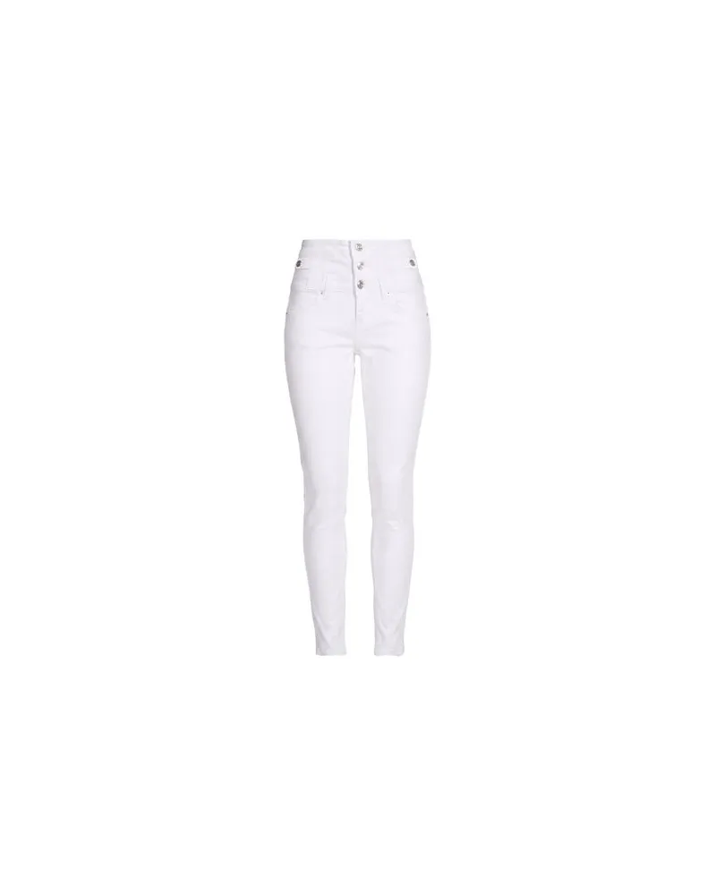 Liu Jo HOSEN & RÖCKE - Jeanshosenauf YOOX.COM Weiß