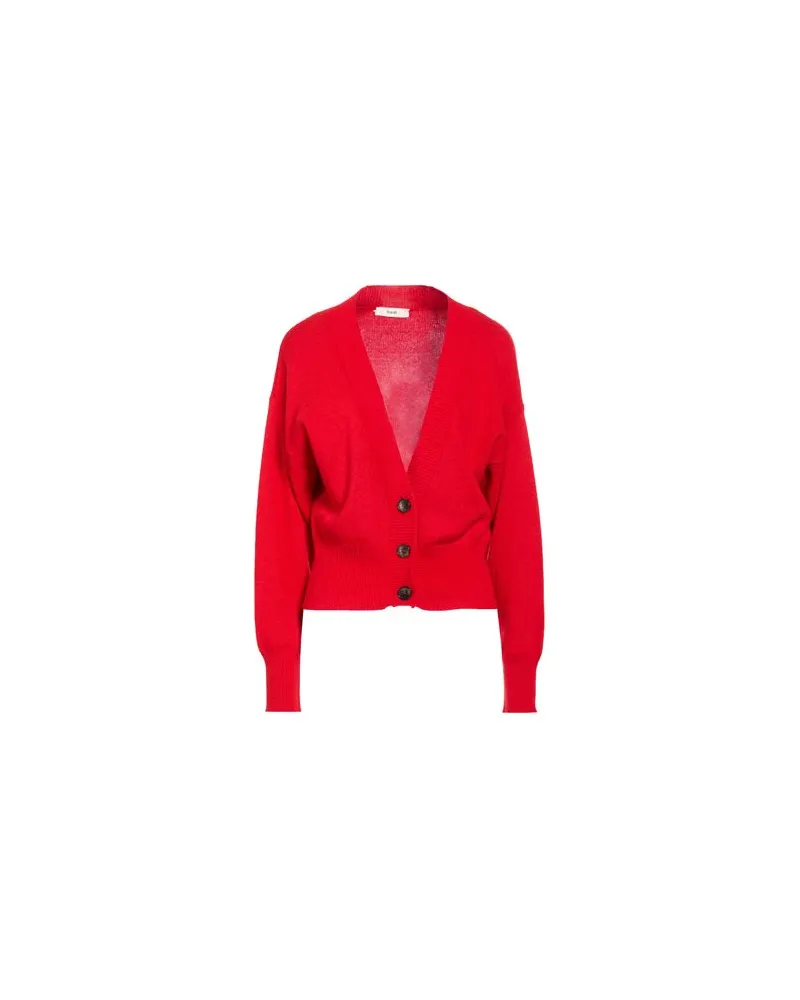 Suoli STRICKWAREN - Strickjackenauf YOOX.COM Rot
