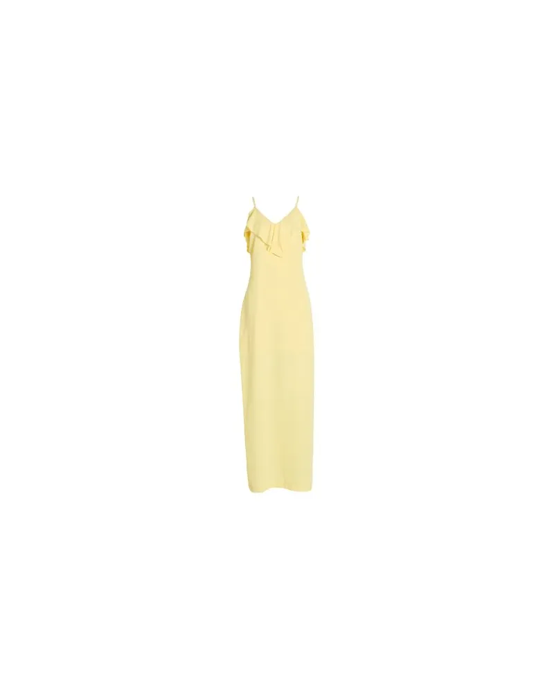 Fracomina KLEIDER - Maxi-Kleiderauf YOOX.COM Gelb
