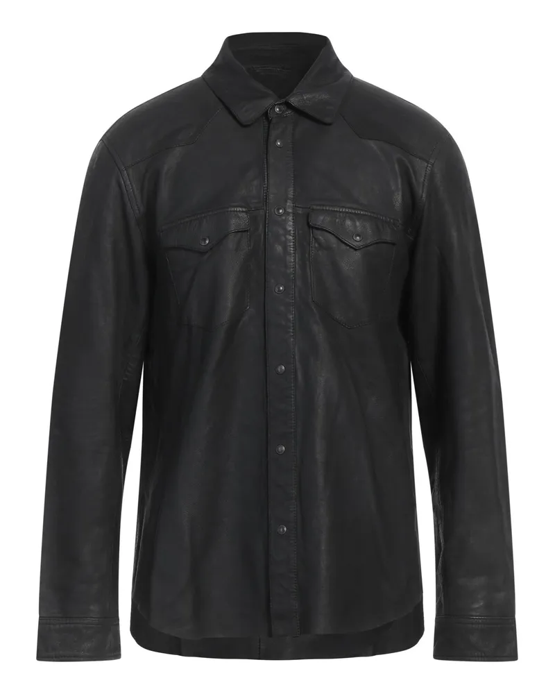 John Varvatos Hemd Schwarz