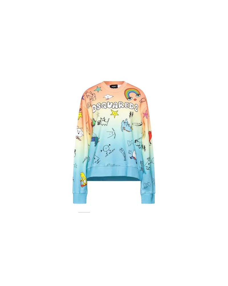 Dsquared2 TOPS - Sweatshirtsauf YOOX.COM Orange