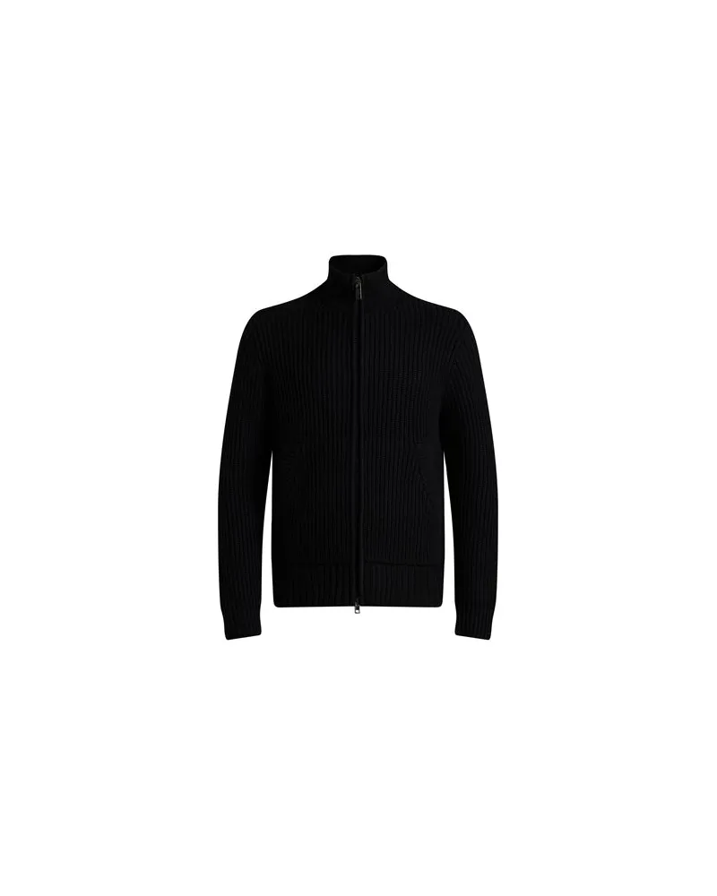 Paolo Pecora Milano STRICKWAREN - Strickjackenauf YOOX.COM Schwarz