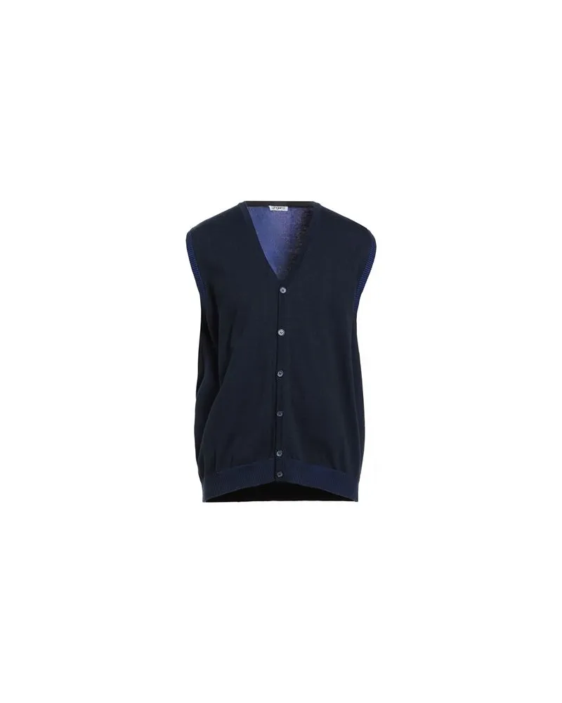 Emanuel Ungaro STRICKWAREN - Strickjackenauf YOOX.COM Nachtblau