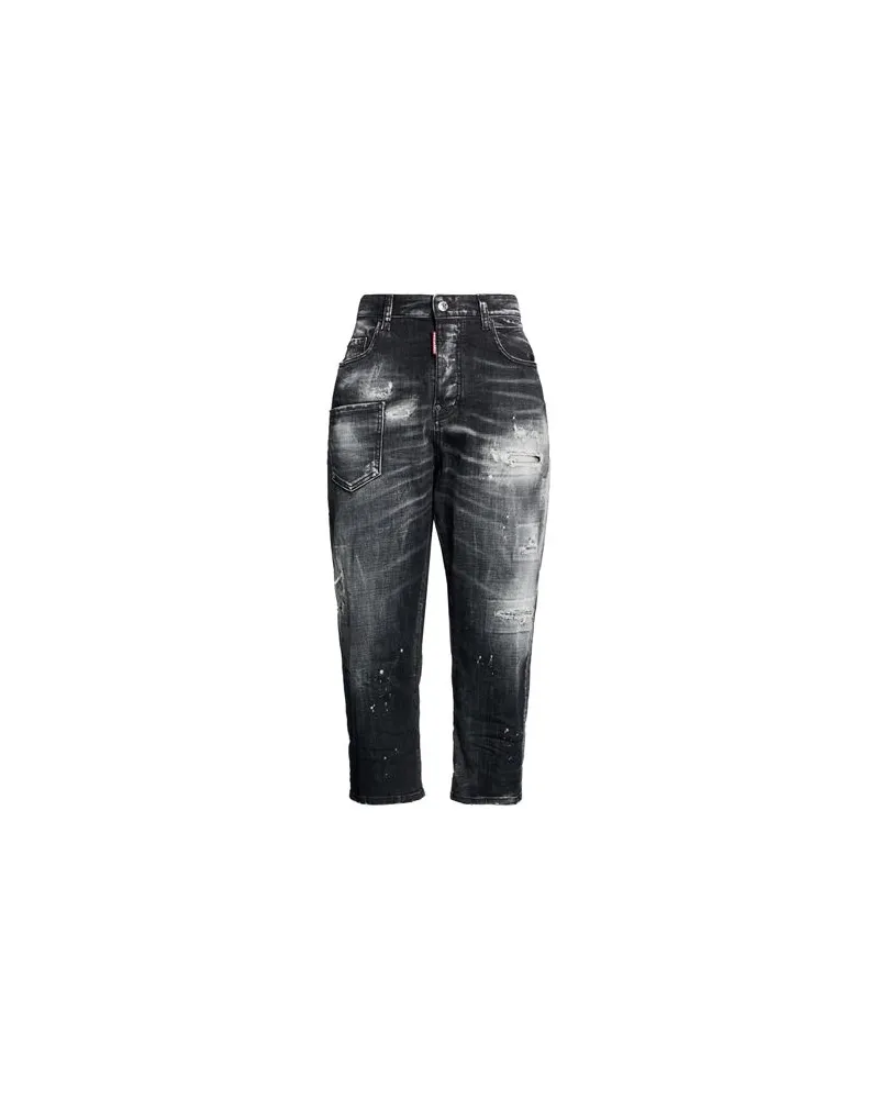 Dsquared2 HOSEN & RÖCKE - Jeanshosenauf YOOX.COM Schwarz