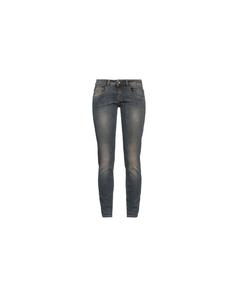 Maison Clochard HOSEN & RÖCKE - Jeanshosenauf YOOX.COM Blau