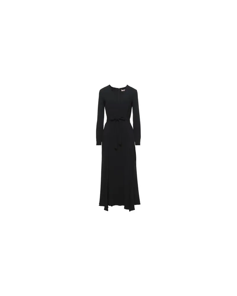 Twin-Set KLEIDER - Midi-Kleiderauf YOOX.COM Schwarz