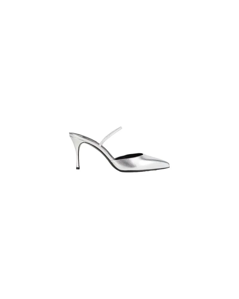 Sergio Rossi SCHUHE - Mules & Clogsauf YOOX.COM Silber