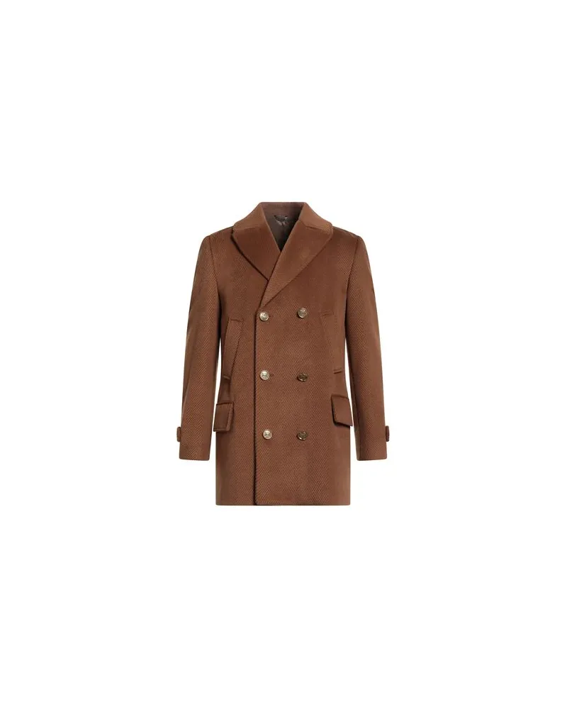 Daniele Alessandrini JACKEN & MÄNTEL - Mäntelauf YOOX.COM Braun