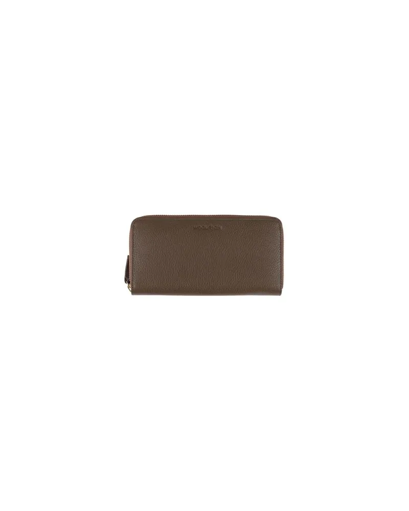 Woolrich Kleinlederwaren - Brieftaschenauf YOOX.COM Braun