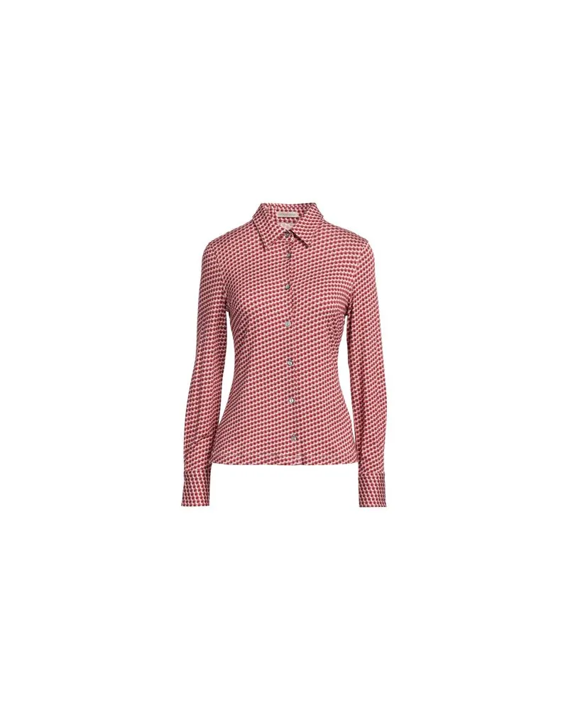 Camicettasnob TOPS - Hemdenauf YOOX.COM Ziegelrot