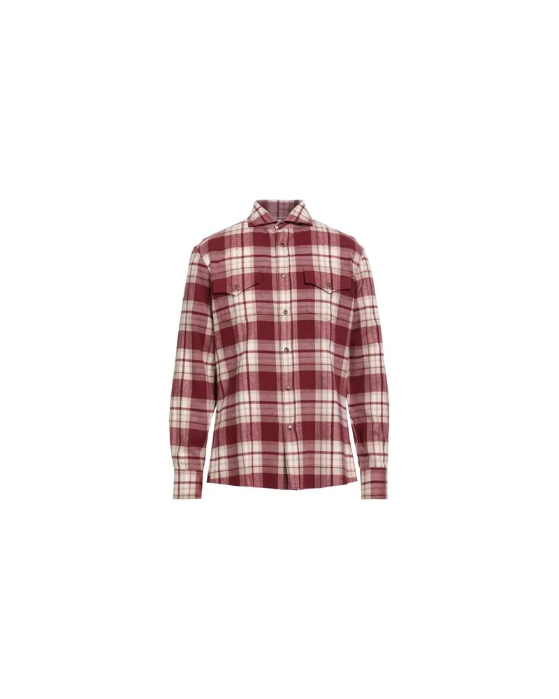 Brunello Cucinelli TOPS - Hemdenauf YOOX.COM Bordeaux