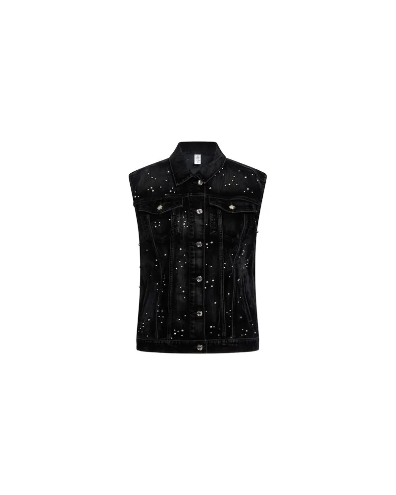 Liu Jo JACKEN & MÄNTEL - Jeansjacken/Mäntelauf YOOX.COM Schwarz