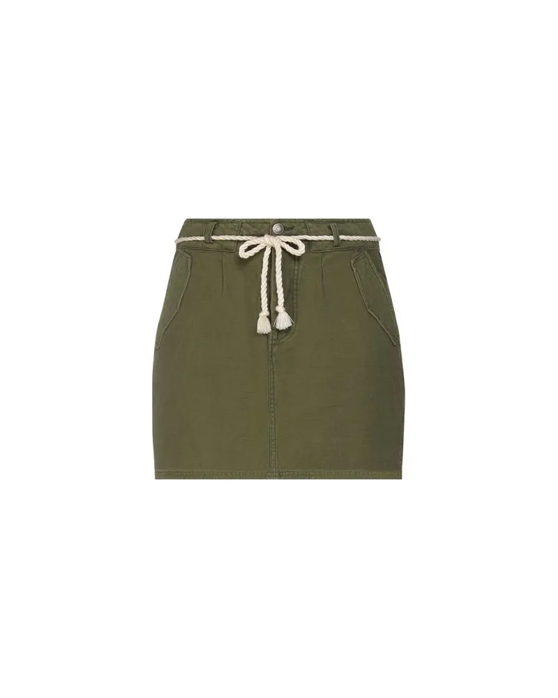 Maison Scotch HOSEN & RÖCKE - Miniröckeauf YOOX.COM Militärgrün