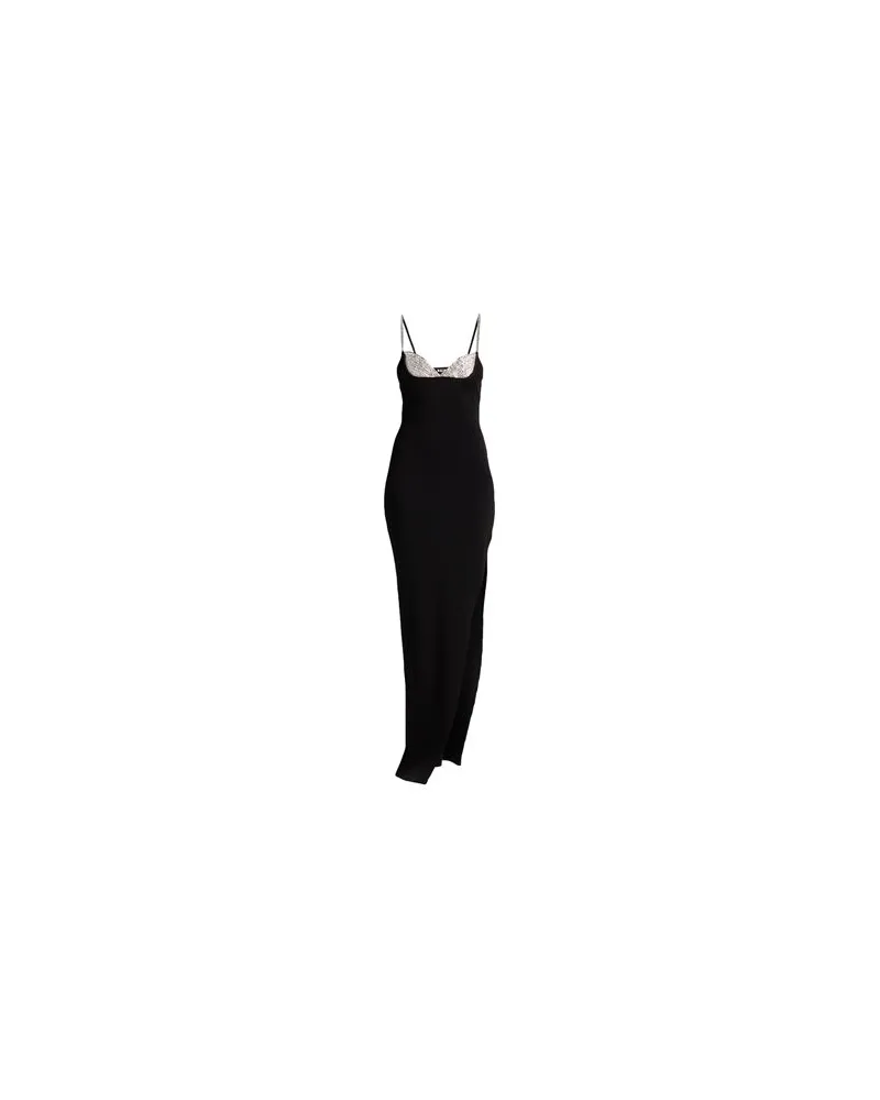 Balmain KLEIDER - Maxi-Kleiderauf YOOX.COM Schwarz