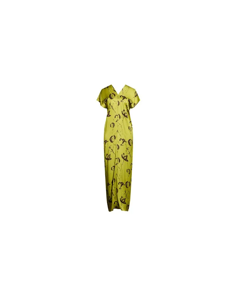 Liviana Conti KLEIDER - Maxi-Kleiderauf YOOX.COM Limettengrün