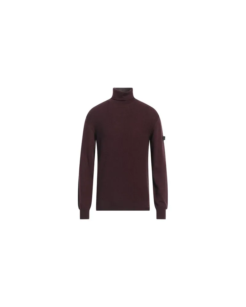 Peuterey STRICKWAREN - Rollkragenpulloverauf YOOX.COM Bordeaux
