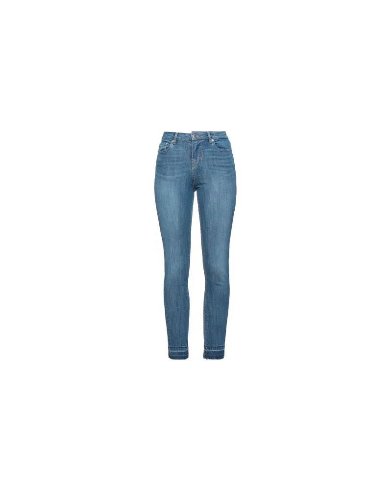 Maje HOSEN & RÖCKE - Jeanshosenauf YOOX.COM Blau