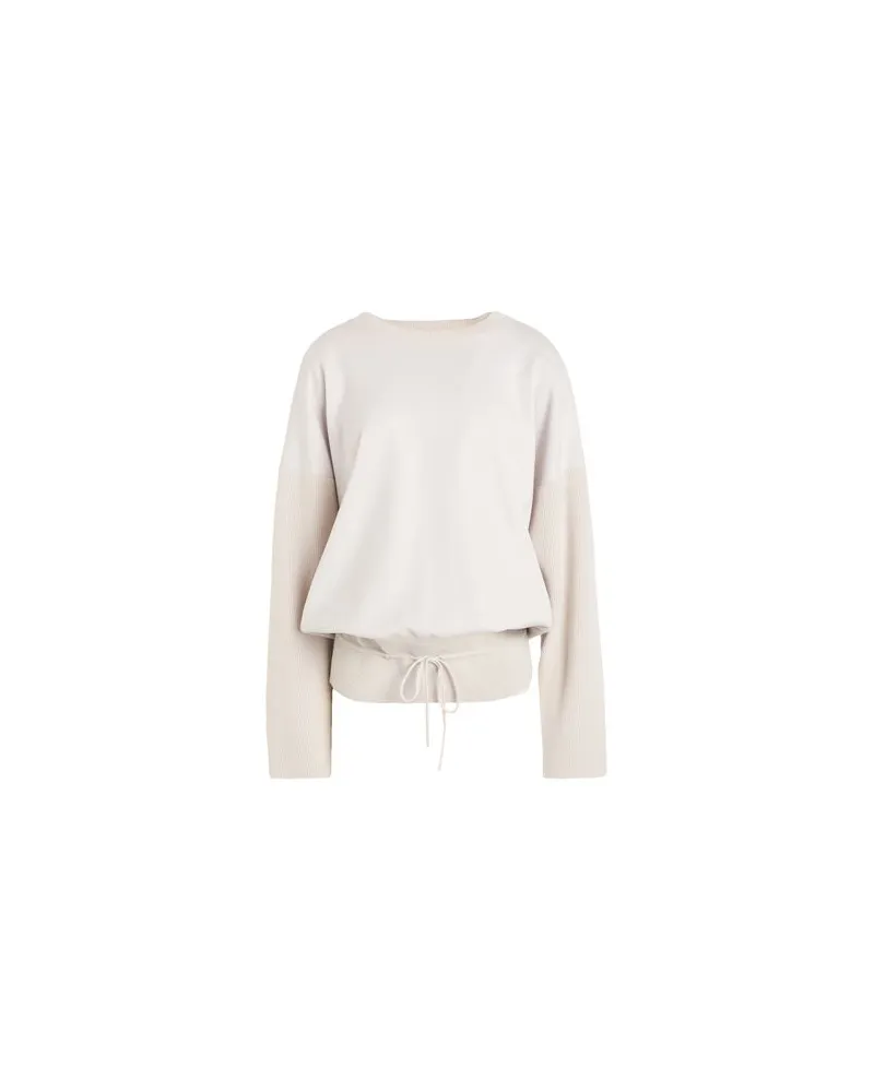 Fabiana Filippi STRICKWAREN - Pulloverauf YOOX.COM Hellgrau