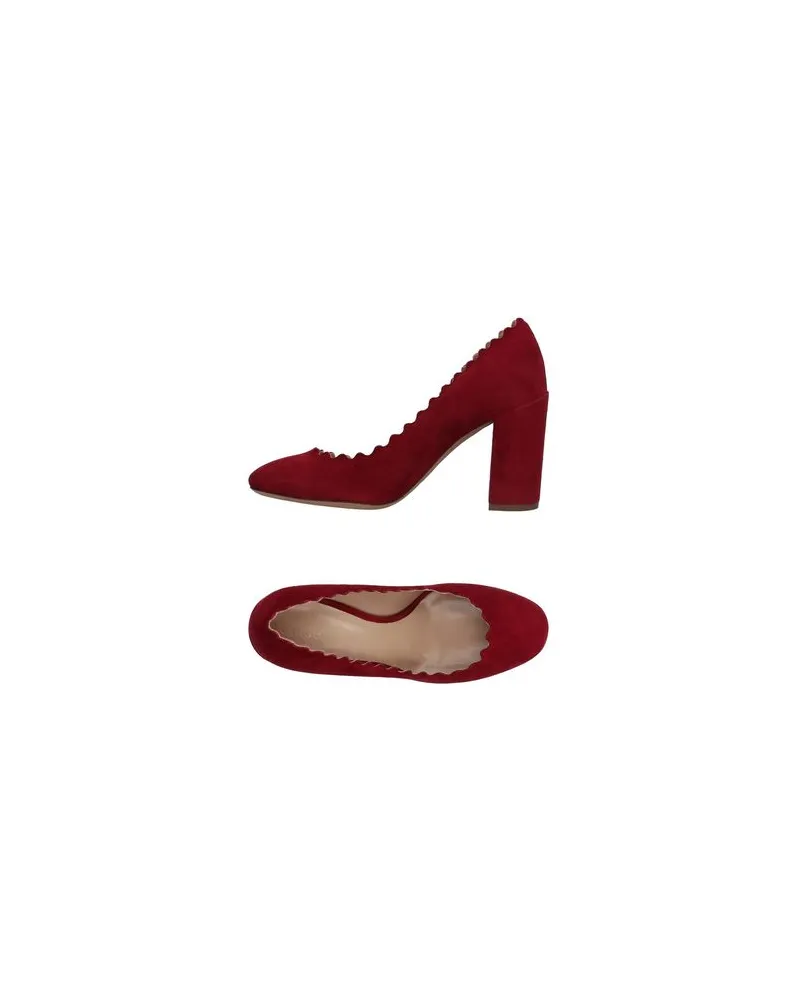 Chloé SCHUHE - Pumpsauf YOOX.COM Rot