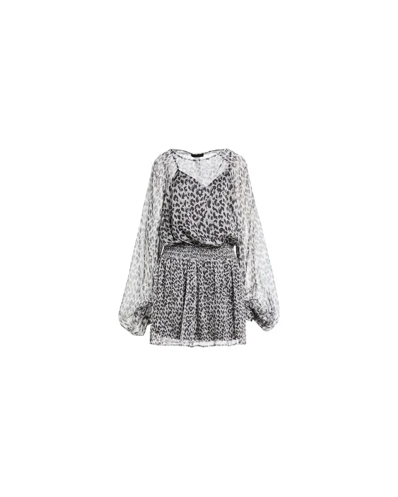 Actitude by Twinset KLEIDER - Mini-Kleiderauf YOOX.COM Grau