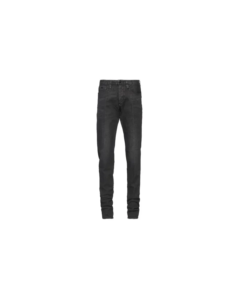 Emporio Armani HOSEN & RÖCKE - Jeanshosenauf YOOX.COM Schwarz