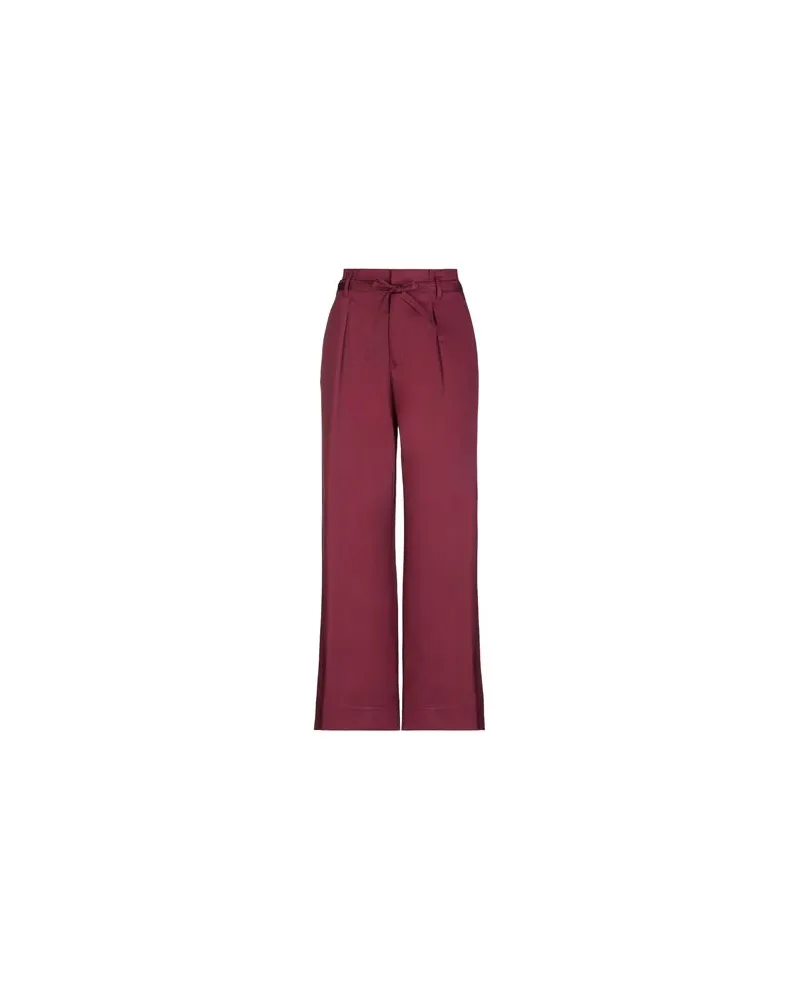 forte_forte HOSEN & RÖCKE - Hosenauf YOOX.COM Bordeaux
