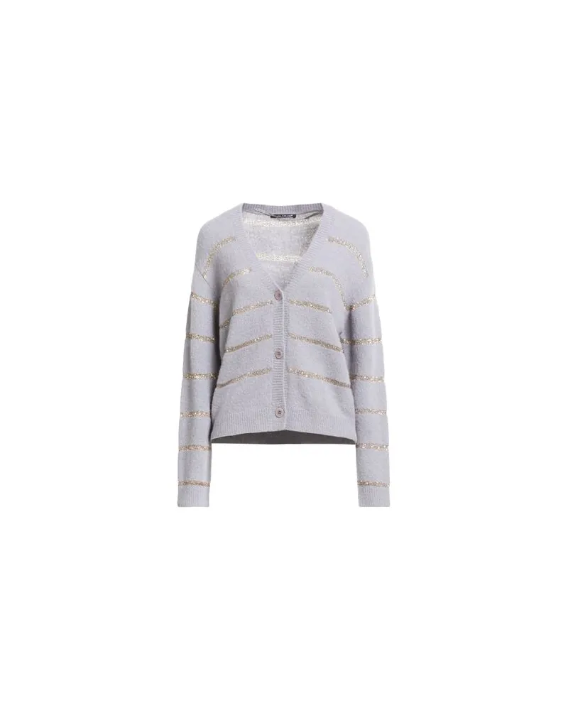 Luisa Cerano STRICKWAREN - Strickjackenauf YOOX.COM Grau