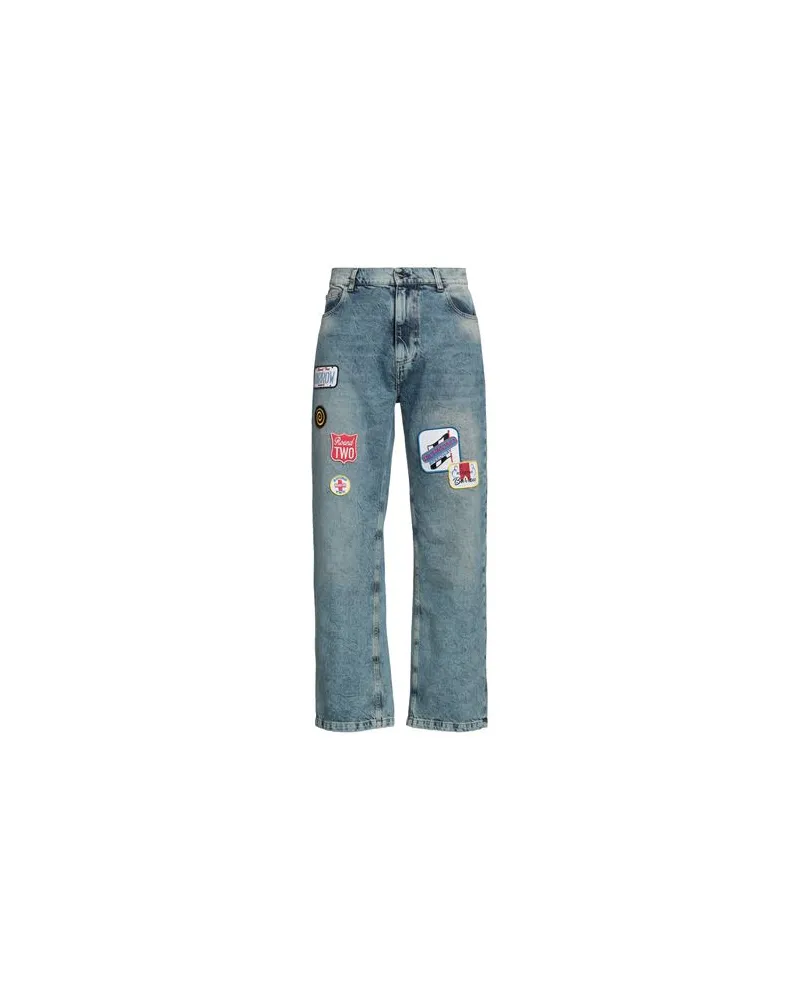 BARROW HOSEN & RÖCKE - Jeanshosenauf YOOX.COM Blau