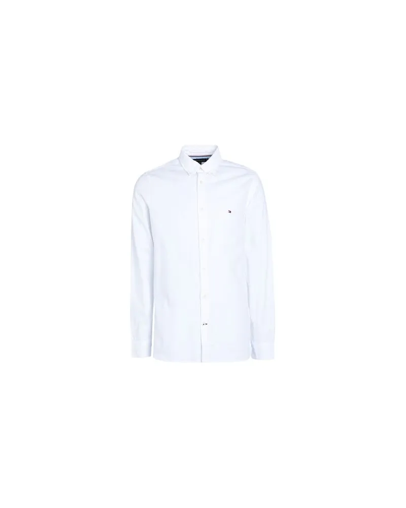 Tommy Hilfiger TOPS - Hemdenauf YOOX.COM Weiß