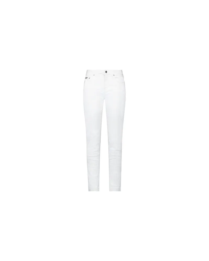 Dolce & Gabbana HOSEN & RÖCKE - Hosenauf YOOX.COM Weiß