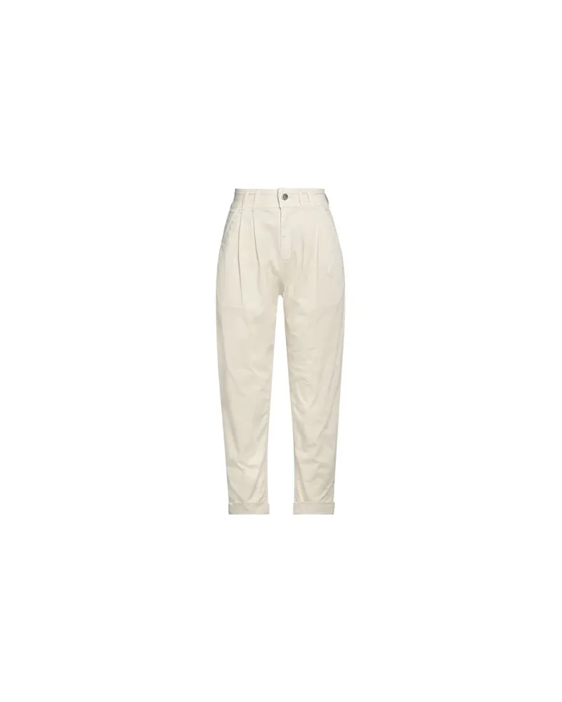 Kaos HOSEN & RÖCKE - Hosenauf YOOX.COM Cremeweiß