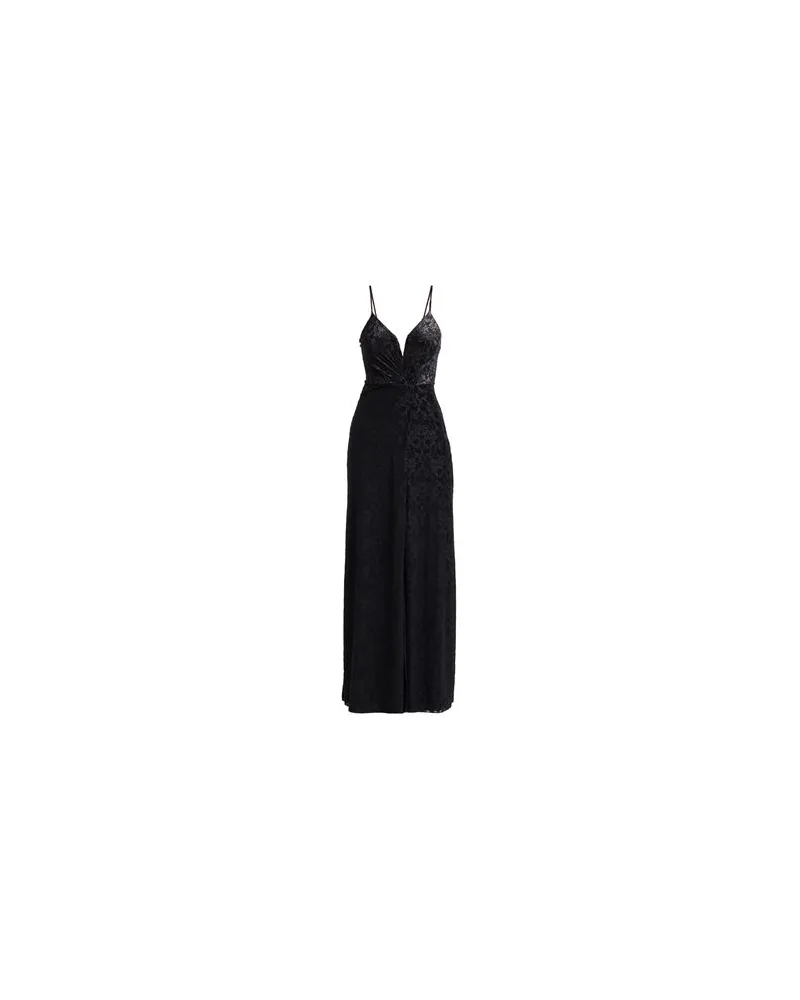 Rinascimento KLEIDER - Maxi-Kleiderauf YOOX.COM Schwarz