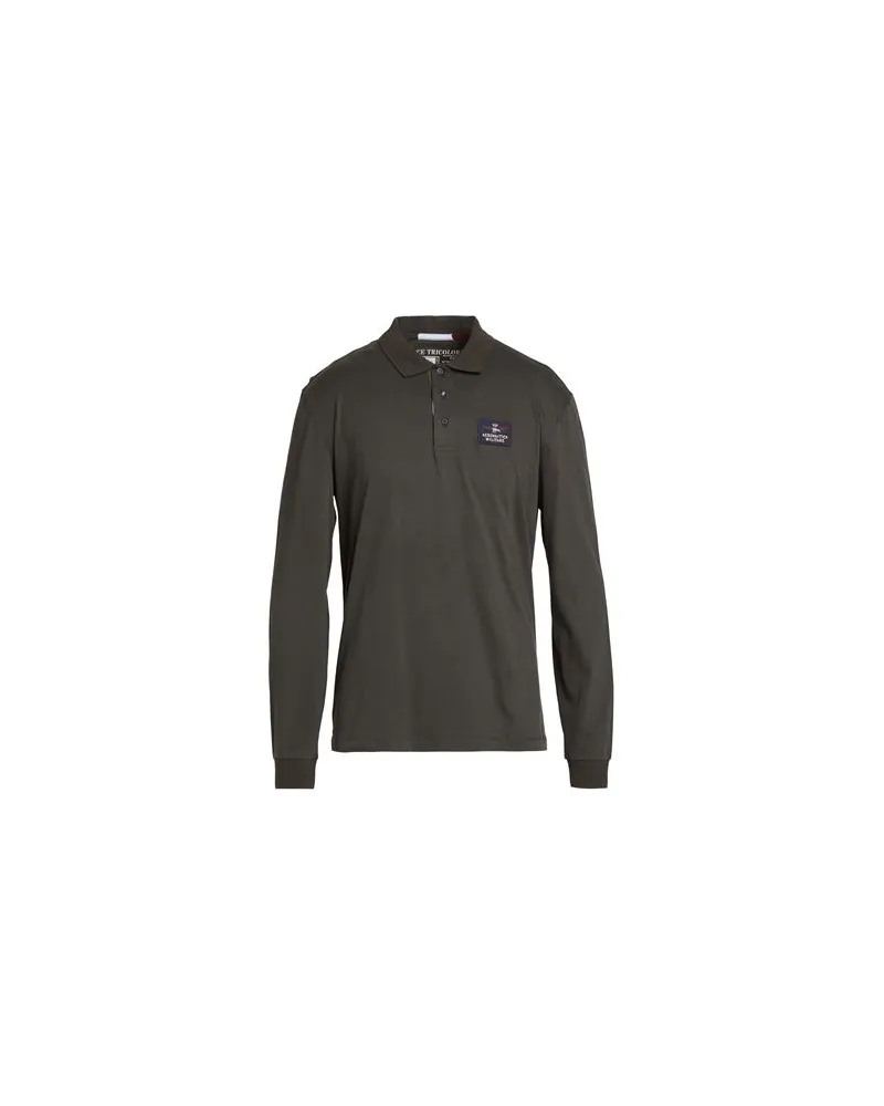 Aeronautica Militare TOPS - Poloshirtsauf YOOX.COM Militärgrün